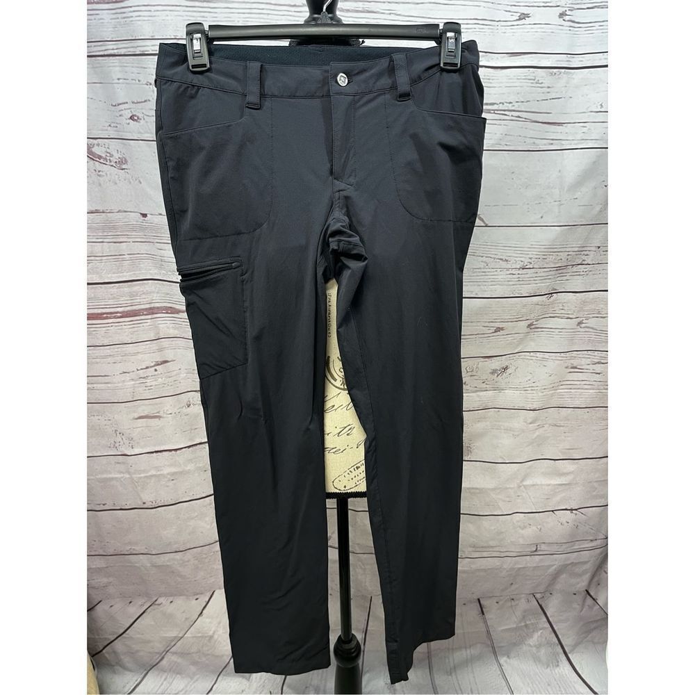 KUHL Womens Black Hiking Cargo Pants Size 2 Short Outdoor Activewear